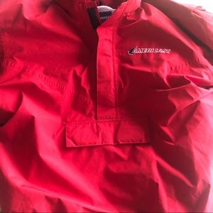 Boathouse Sports Red Gore-Tex Quarter Zip Jacket M